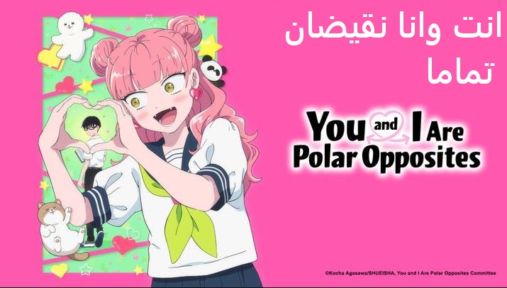 انمي انت وانا نقيضان تماما الحلقة 6 مدبلجة